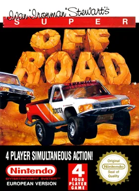 Ivan 'Ironman' Stewart's Super Off Road (Europe) box cover front